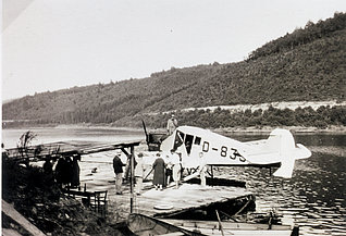 Wasserflugzeug D-833 mitte der 1930er Jahre
